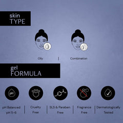 Deconstruct NMF Hydrating Face Moisturizer| 3% NMF Complex |Oil Free Non-Comedogenic Lightweight Gel Moisturizer| For Oily to Combination Skin | 50 gm