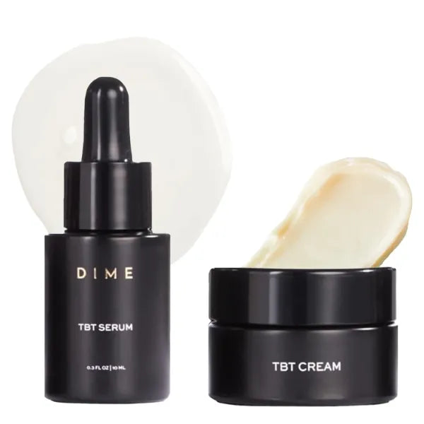 DIME Beauty TBT Reviving Skincare Set - Includes TBT Cream (15 ml) + S ...
