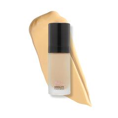Mii Cosmetics UK. Hydrating & Moisturizing Skin Foundation. For Oily Dry Skin. Soft Matte Finish, Absolute 01