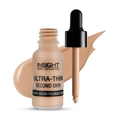 Insight Cosmetics Ultra-Thin Second Skin Long Wear Foundation, 20ml (01-GOLDEN HONEY)