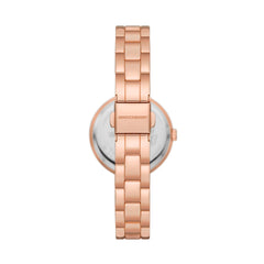 Skechers Women's Quartz Watch Gift Set - Rose Gold Bracelet Set