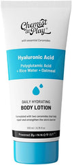 Chemist at Play Hydrating Body Lotion with Rice Water & Hyaluronic Acid for Deep Moisturization | All Skin Type | Hydrate Dry and Flaky Skin | Vegan & Cruelty-Free | 200 ml