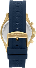 Maserati SFIDA 44 mm Chronograph Men's Watch - Blue