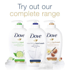 DOVE Care & Protect Refreshing Hand Wash 100% sensitive skin friendly, Cucumber & Green Tea, With ¼ moisturising cream, 500ml