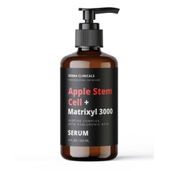 DERMA CLINICALS Apple Stem Cell + Matrixyl 3000 Serum With Hyaluronic Acid, Peptide Serum, Anti-Aging Serum for face, Anti-Wrinkle Serum, Skin Care Product - 4 oz