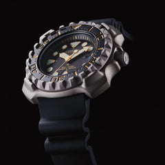 Citizen Men's Analogue Eco-Drive Watch with Rubber Strap Promaster Marine