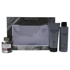 GUESS 1981 Eau de Toilette 100 ml + Shower Gel 200 ml+ Body Spray 226 ml, Gift Set for Men