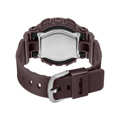 Casio Baby-G Women's Watch - BA-130SW-5ADR silver Dial, Brown Band