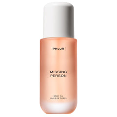PHLUR Missing Person Body Oil - Lightweight & Nourishing - With Ceramide-Rich Oils & Skin-Mimicking Lipids - Bergamont, Musk, Orange & Sandalwood Floral Scented Body Oil (4 Fl Oz)