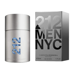CAROLINA HERRERA Men's 212 Men Eau de Toilette - 50ml (Grey, Free Size)