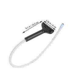 Luxshiny Replacement Garment Steamer Hose Steam Hose Steam Tube Steam Iron Supply(140cm)