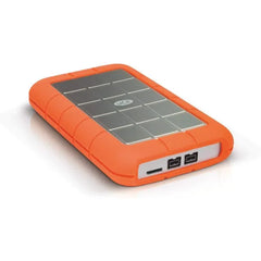 LaCie Rugged Triple Interface USB 3.0 External Hard Drive 1TB (STEU1000400) - Orange