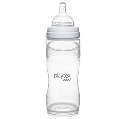 Playtex Baby Nurser Baby Bottle with Drop-Ins Disposable Liners, Closer to Breastfeeding, 8 Ounce - 3 Pack