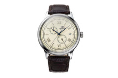 ORIENT Mechanical Classic Watch, Leather Strap - (RA-AK0702Y) 40.5mm Cream, Cream, 40.5mm, strap, Cream, 40.5mm, strap