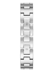 GUESS Women's Quartz Stainless-Steel Strap, Silver, Casual Watch