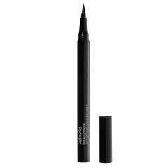 wet n wild Mega Last Breakup Proof Liquid Eyeliner - Quick Drying, Smudge-Resistant, 16-Hour Wear - Cruelty-Free & Vegan - Black