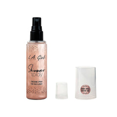 L A Girl Shimmer Spray 80ml Rose Gold 80ml
