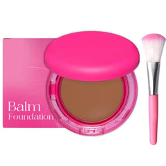 Peptide Bounce Foundation - Peptide Bounce Balm Foundation, For Mature Skin, All Skin Types– Vegan, Natural, Medium Buildable Coverage, Blur Fine Lines, Smooths Texture (Medium)