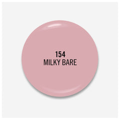 Rimmel Kind & Free Clean Nail Polish - Breathable Top Coat - Plant-Based Formula - Kind To Animals & Vegan - 8 Ml - 25Oz, Shade 154 Milky Bare