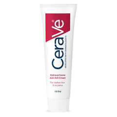 CeraVe Hydrocortisone Cream 1% 28g Eczema Treatment & Dry Skin Itch Relief Cream Fragrance Free