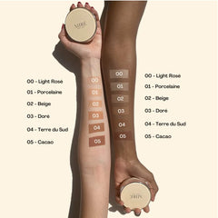 BiBi NOVA Velvet Finish All in 1 Cushion Foundation Refill │Long Lasting, Full Coverage for All Skin Types (0.67oz) (04 Terre du Sud)