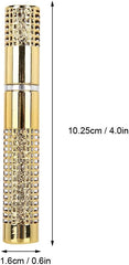 Metal Perfume Bottle, Lightweight Good Sealing Effect Refillable Spray Dispenser, for Makeup Lovers Professional Makeup Artist(AB048G gold)