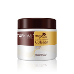 Original Maca Collagen Hair Treatment Mask 500ml | Deep Repair Conditioning Mask with Argan Oil for Dry Damaged Hair | Produce Smooth Sliky and Strong Hair Naturally | All Hair Types,16.9 oz