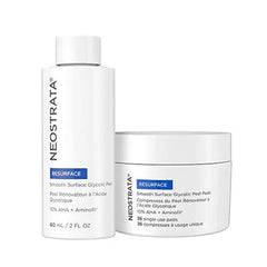 NEOSTRATA Smooth Surface Glycolic At-Home Chemical Peel High-strength Exfoliating Treatment Fragrance-Free, Oil-Free, 2 fl. oz