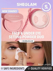 Shiglam InstaReady Double-Duty Setting Powder for Face and Under Eyes - Bubblegum
