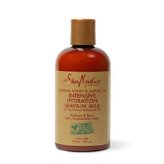 SHEA MOISTURE Manuka Honey and Mafura Oil Intensive Hydration Leave In Milk, 237 ml, Multi