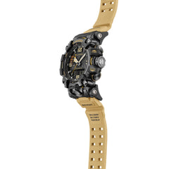 G-Shock New Thinner Carbon Mudmaster Watch, Solar Yellow, mens
