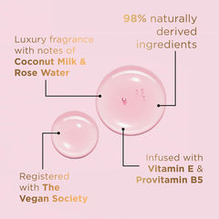 Baylis & Harding Kindness + Plant Collagen Cleanse & Rejuvenate Luxury Body Wash 500ml | Added Vitamin E & Provitamin B5 | Vegan | Dermatologist approved.