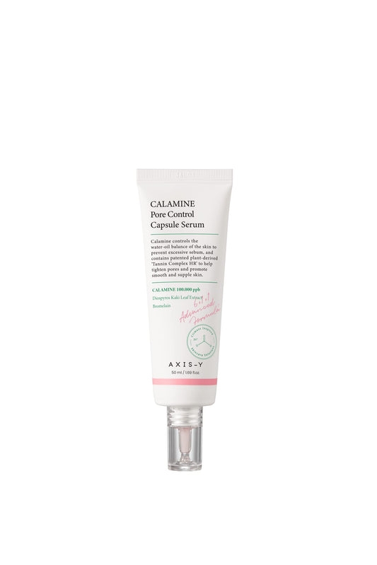AXIS-Y CALAMINE Pore Control Capsule Serum | 50ml / 1.69 fl. Oz. | Pore Minimizer | Pore Skin Care | Pore Tightening Serum | KBeauty