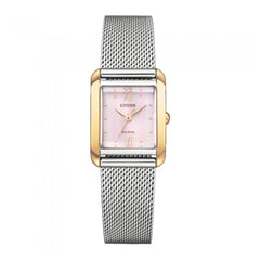 Citizen Women's Analogue Japanese Quartz Watch with Stainless Steel Strap EW5596-66X