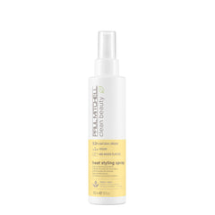 Paul Mitchell Clean Beauty Heat Styling Spray - Vegan Heat Protection Spray for All Hair Types, Protective Heat Spray for Light Hold 150ml