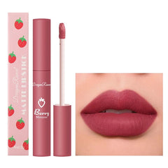 MYUANGO Matte Liquid Lipstick, Matte Finish Hydrating Lipstick, High Impact with Moisturizing Velvety Formula, Lip Color Makeup Creamy Smudge Proof (08#)