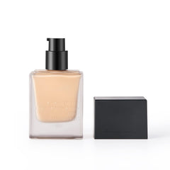 Funny Elves Makeup Foundation Liquid Medium Coverage Long Lasting Concealer Lightweight Flawless 25ml (F01)