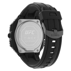 Timex UFC Men's Shock Oversize 50mm Watch - Black Strap Digital Dial Black Case, Black, - Black/Digital/Yellow Digital