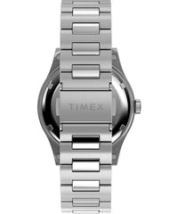 Timex TW2U99300 Waterbury Analogue Wrist Watch for Men, Silver