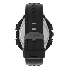 Timex UFC Men's Shock Oversize 50mm Watch - Black Strap Digital Dial Black Case, Black, - Black/Digital/Yellow Digital
