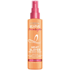 L’Oréal Paris Elvive Dream Lengths Heat Slayer Pre-Iron Spray Leave-In, 4.4 Ounce