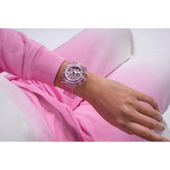 GUESS Ladies Sport Clear Multifunction 39mm Watch