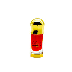 Aromology Ruh Al Zafran (Saffron) Perfume Oil - 100% Natural- Indian Traditionally distilled - 3 Grams in glass bottle - Alcohol Free
