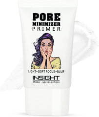Insight Cosmetics Pore Mnimizer Primer |Primer For Face Makeup | Pores and Fine lines minimizer | Hydrating and moisturising | Infused with Aloe Vera | Silk Matte Finish (30 ml)