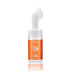 VLCC Vitamin C Foaming Face Wash - 100ml - Brightens Skin & Evens Skin Tone | Deep Cleanses Skin & Unclogs Pores | With Vitamin C, Vitamin E & Mulberry Extract