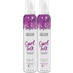Not Your Mother's Curl Talk Curl Activating Mousse 7 Ounce 2 Pack