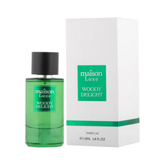 Hamidi Alcohol Free Perfumes for Men Maison Luxe Woody Delight Eau De Parfum 110ml Fragrance