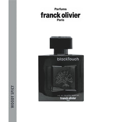 Franck Olivier Black Touch Man For Men - Eau de Toilette, 100 ml