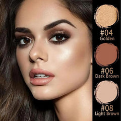 LEVGLAKE 3 Colors Cream Contour Highlighter Stick Face Make up Kit, Creme Bronzer Foundation Shaping Trimming Stick Wand