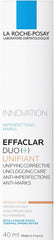 La Roche-Posay Effaclar Duo+ Unifiant teinte, Medium, 40ml - sparkling white